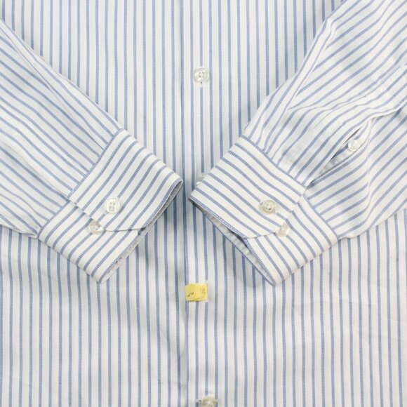 Michael Strahan Collection 17.5 34/35 Wrinkle Free Mech Stretch Dress Shirt - Picture 6 of 13